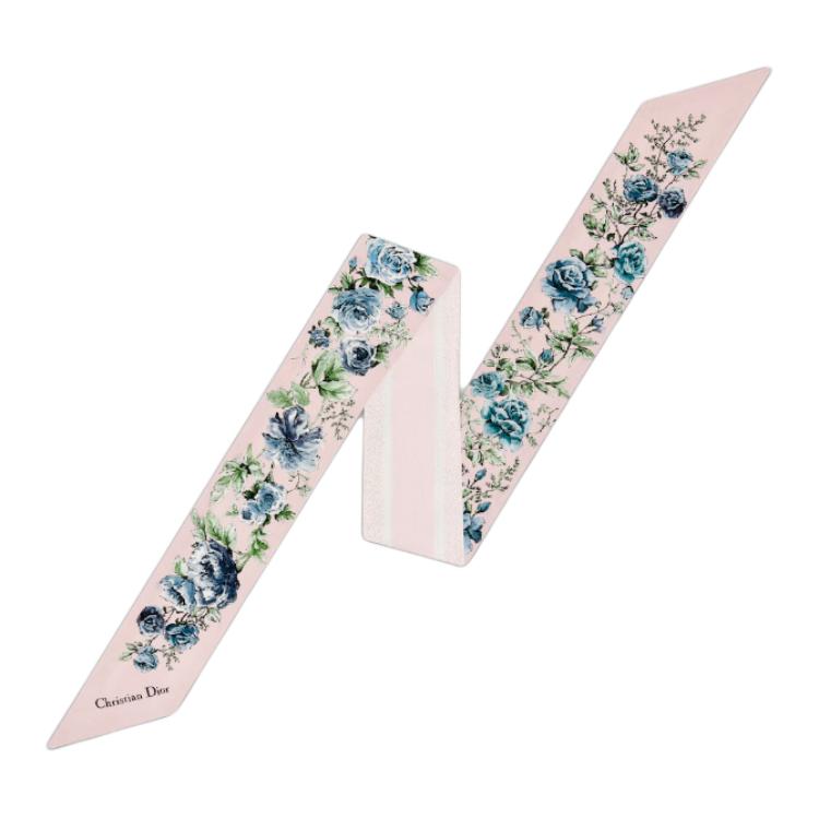 

Шелковый платок унисекс разноцветный DIOR