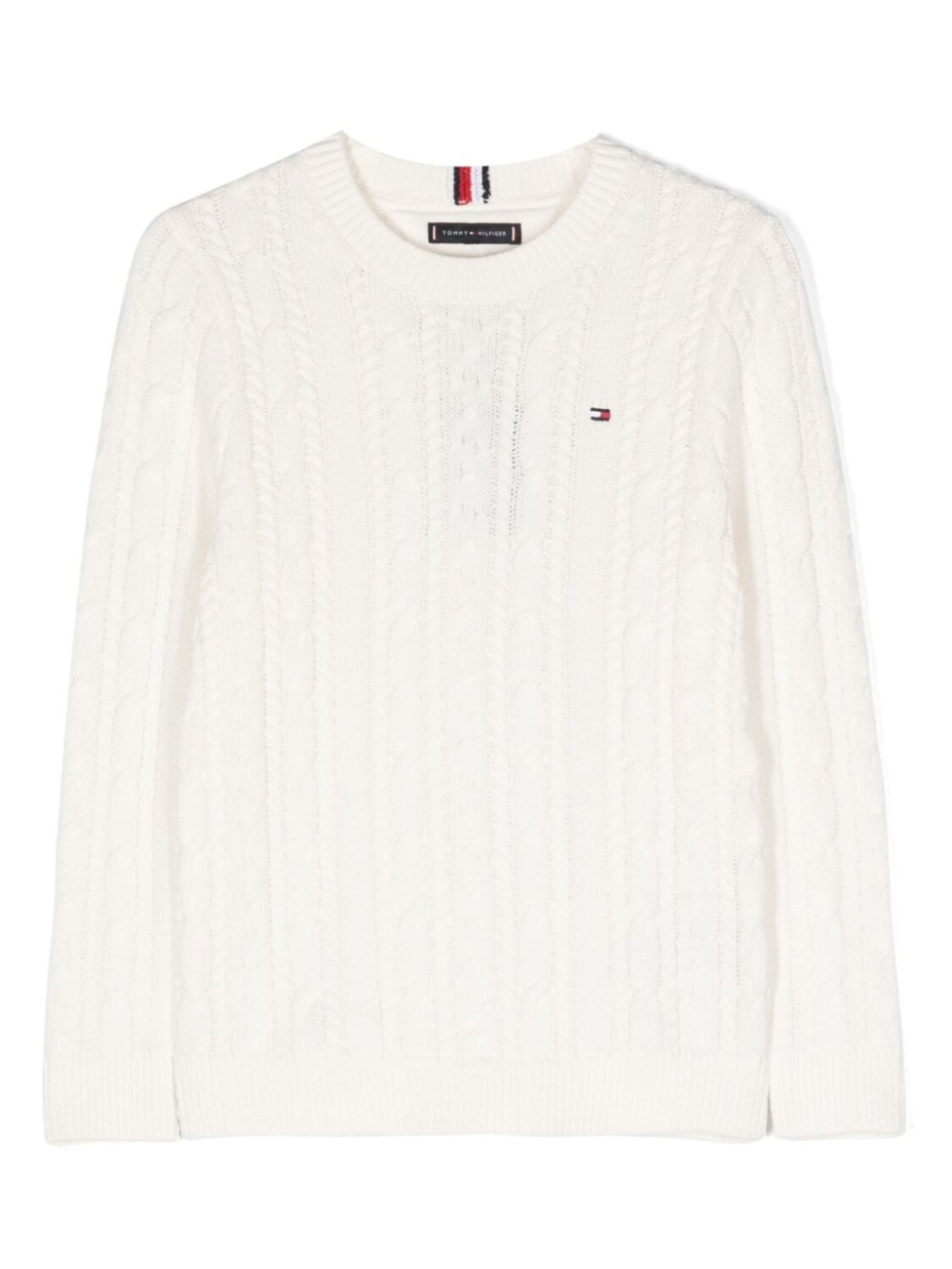 

Джемпер Essential с вышитым логотипом Tommy Hilfiger Junior, белый