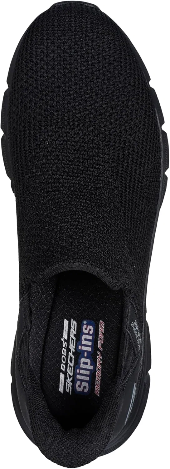 Мужские кроссовки Skechers Bobs B Flex Resilient Edge, Black Textile — фото 3