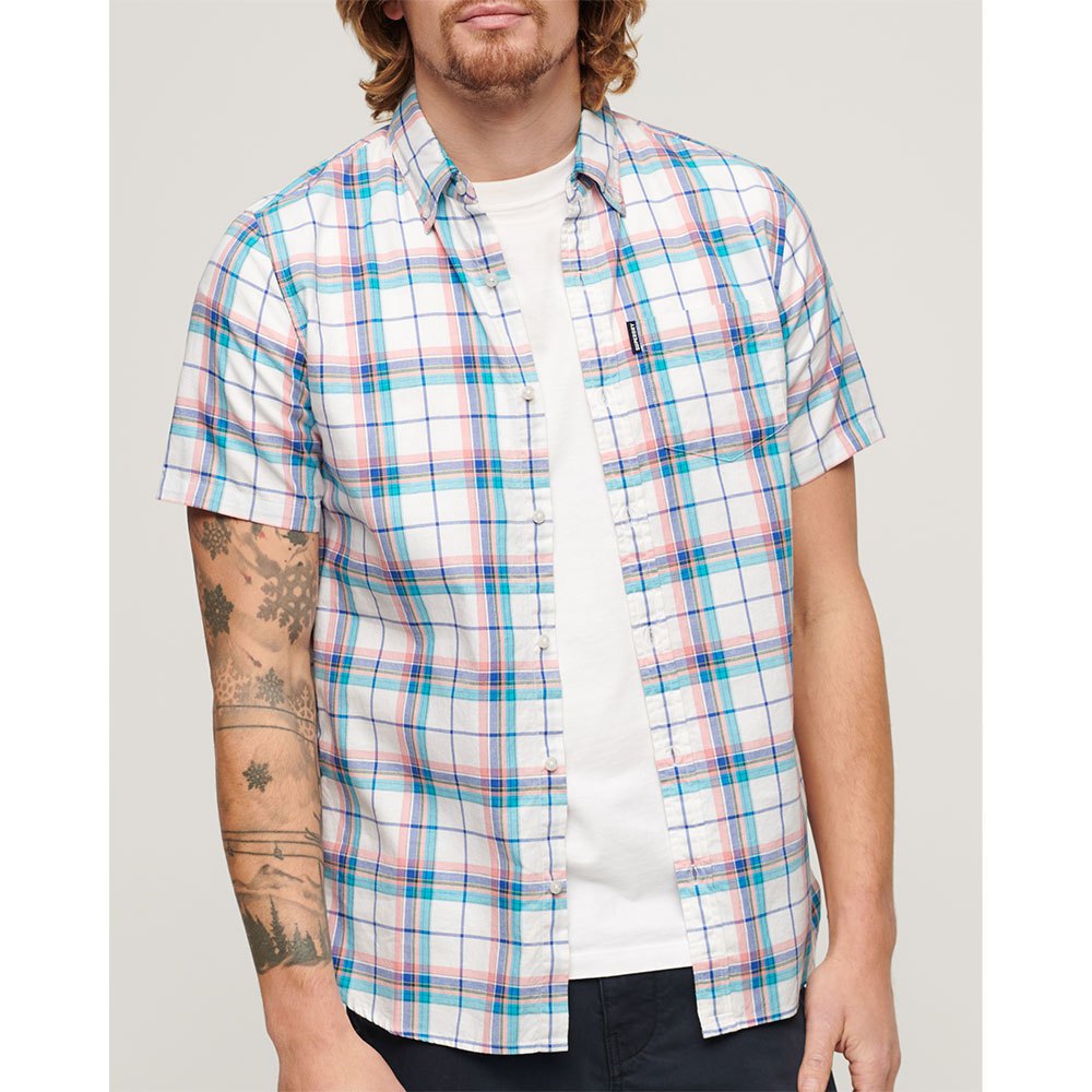 

Рубашка с длинным рукавом Superdry Lightweight Check, Разноцветный