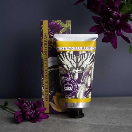 Крем для рук Kew Gardens Orchid and Vanilla, увлажняющий для сухих рук, 75 мл The English Soap Company — фото 2