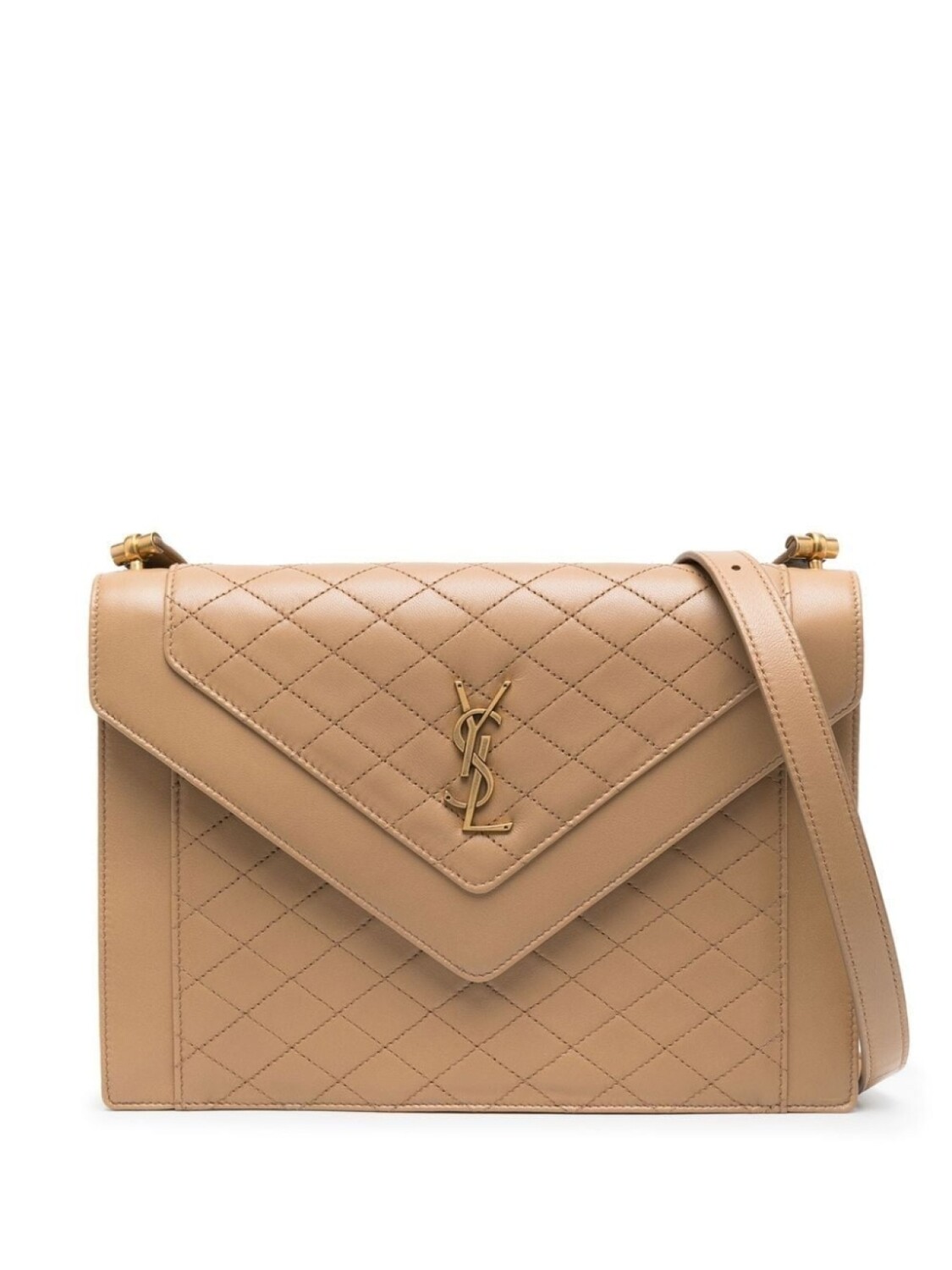 

Сумка на плечо Saint Laurent Gaby, коричневый