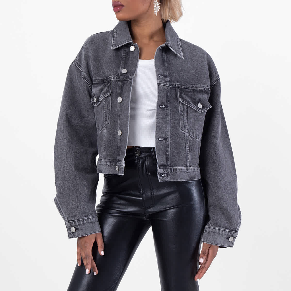 

Укороченная джинсовая куртка Agolde Palmer