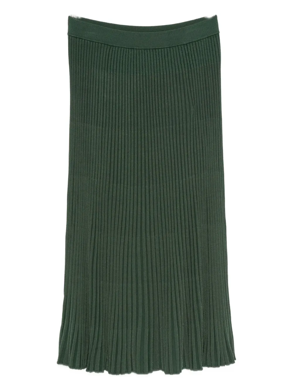 

Юбка миди в рубчик ZIMMERMANN, зеленый