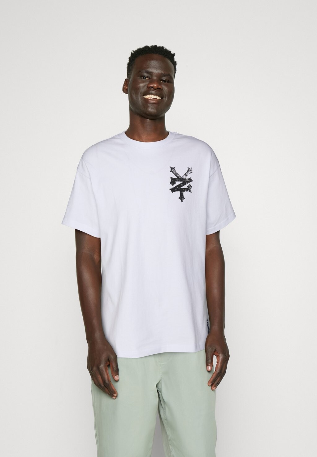 

Футболка с принтом AQUA TEE UNISEX ZOO YORK, белый