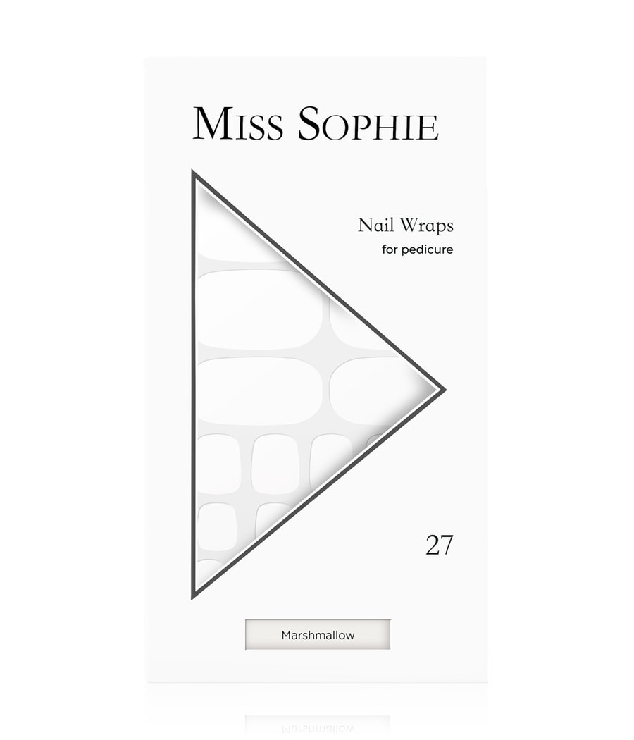 

Фольга для ногтей Miss Sophie Marshmallow Pedicure, Marshmallow, 27 шт.