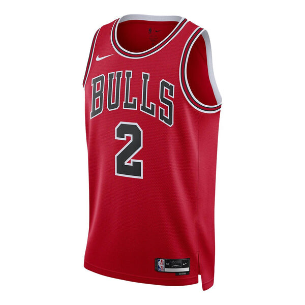 

Майка Nike x NBA DRI-FIT Chicago Bulls Lonzo Ball Jerseys 'Red', красный
