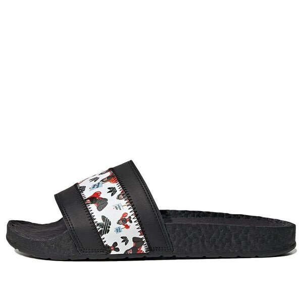 

Тапочки philip colbert x adilette boost 'save the lobster' Adidas, черный