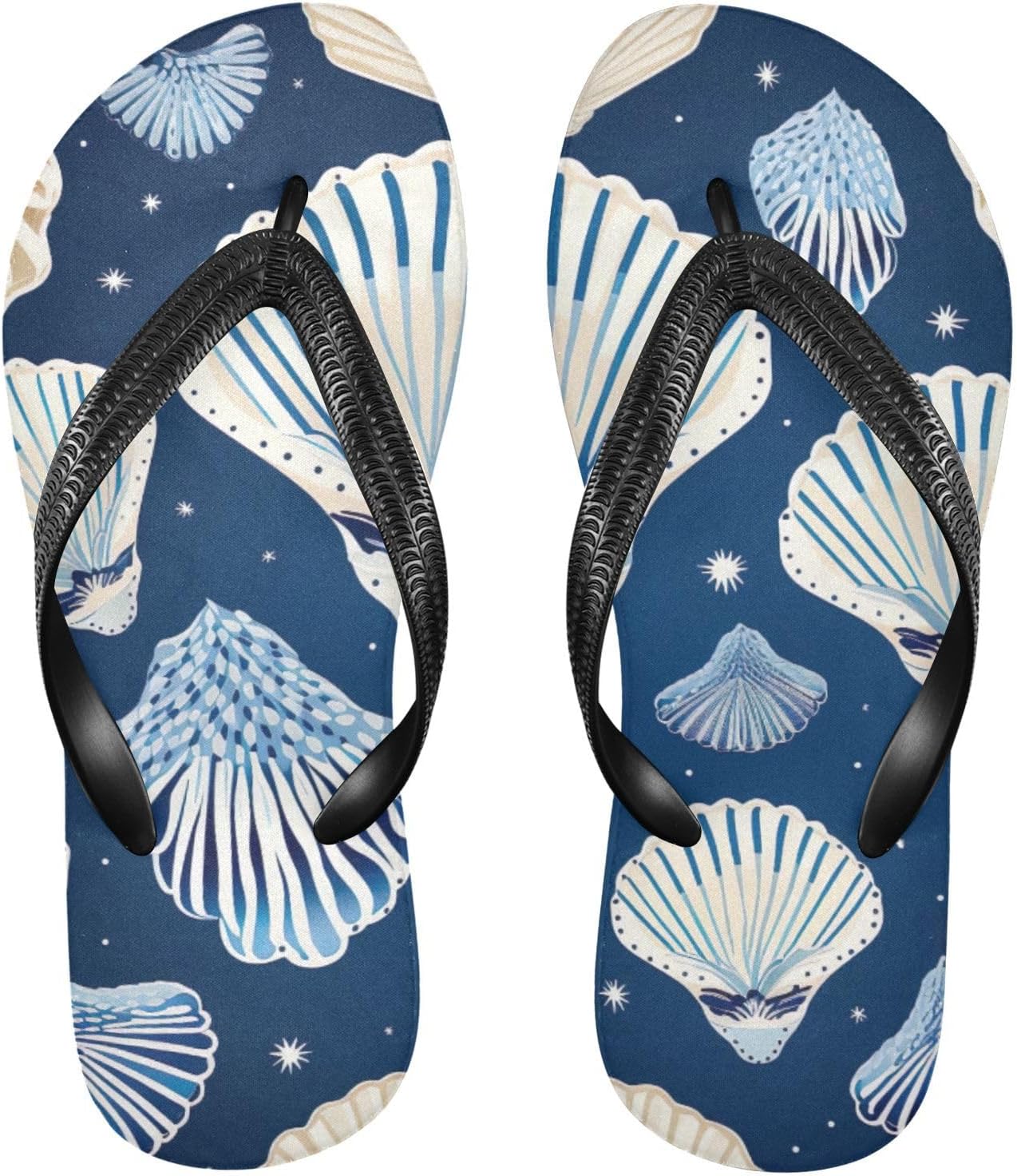 

Пляжные летние повседневные сандалии в форме ракушек для женщин и мужчин, размер XS Kfbe, Seashell