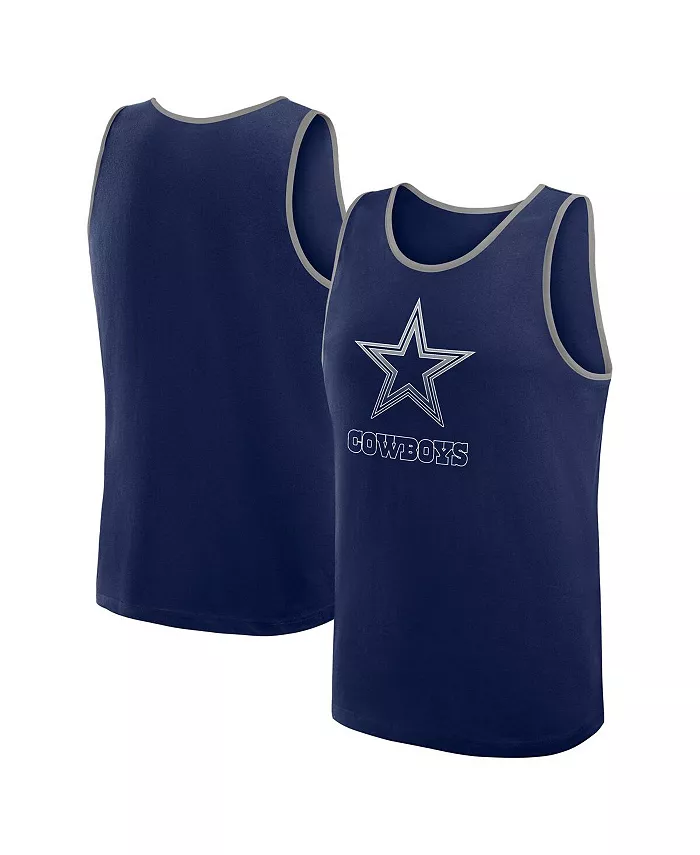 

Мужская майка Dallas Cowboys Unmatched Success в синем цвете Logo Athletic