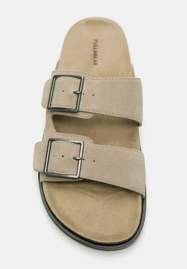Мулы Pull&Bear, Beige — фото 4