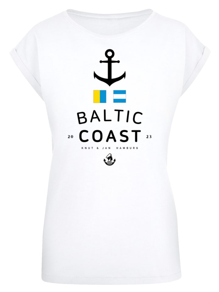 

Футболка с удлиненными плечами, флаги Балтийского моря, белого цвета F4NT4STIC, Белый, Футболка с удлиненными плечами, флаги Балтийского моря, белого цвета F4NT4STIC