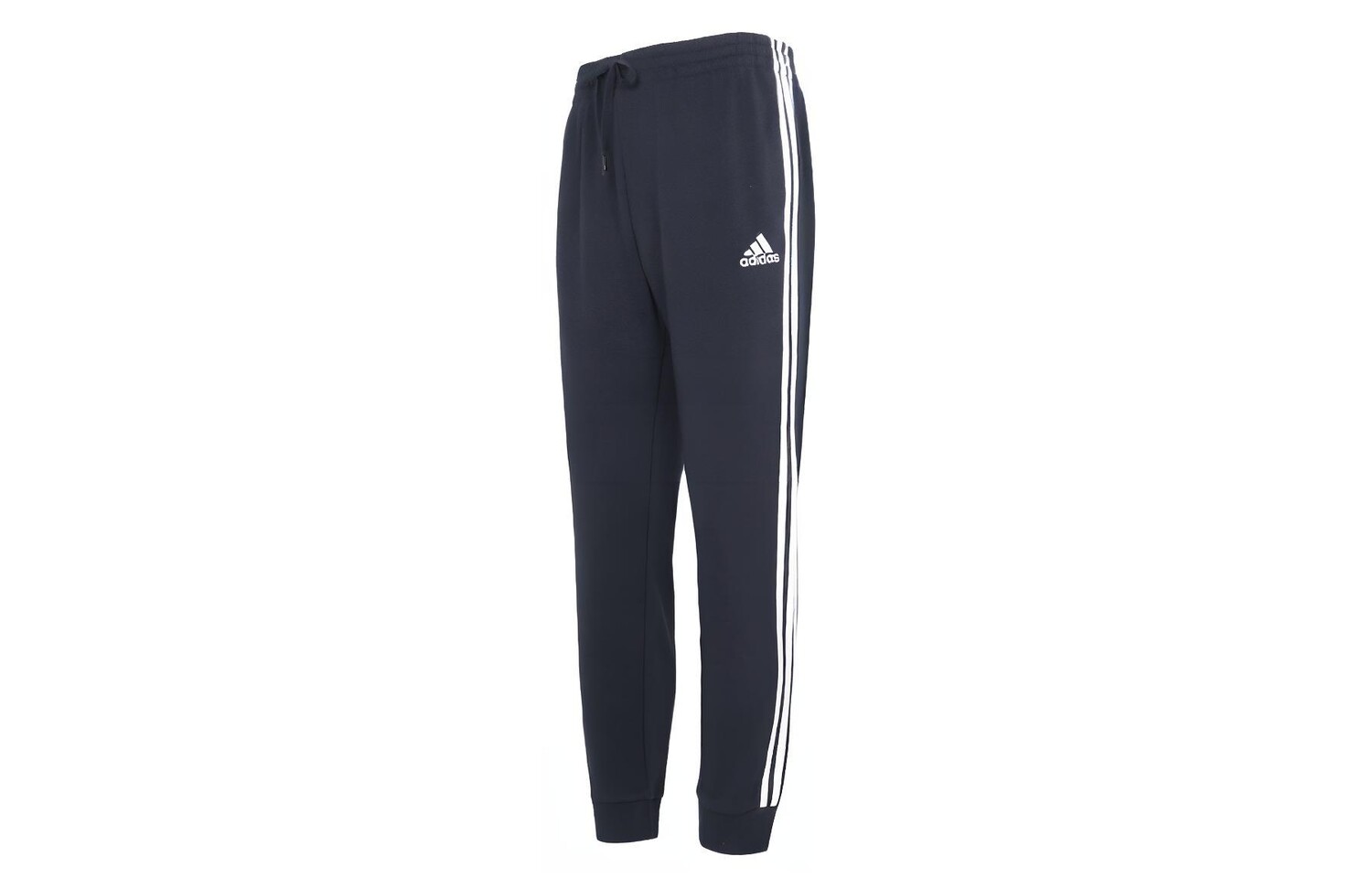 Трикотажные спортивные штаны мужские Синие/Черные Adidas, синий/черный