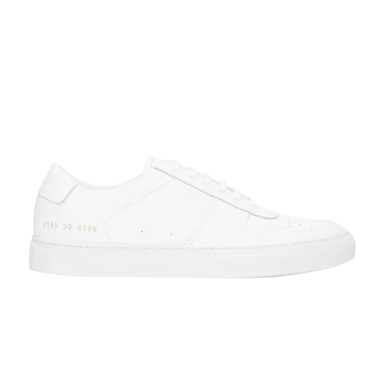 Кроссовки Common Projects BBall Low White, белый