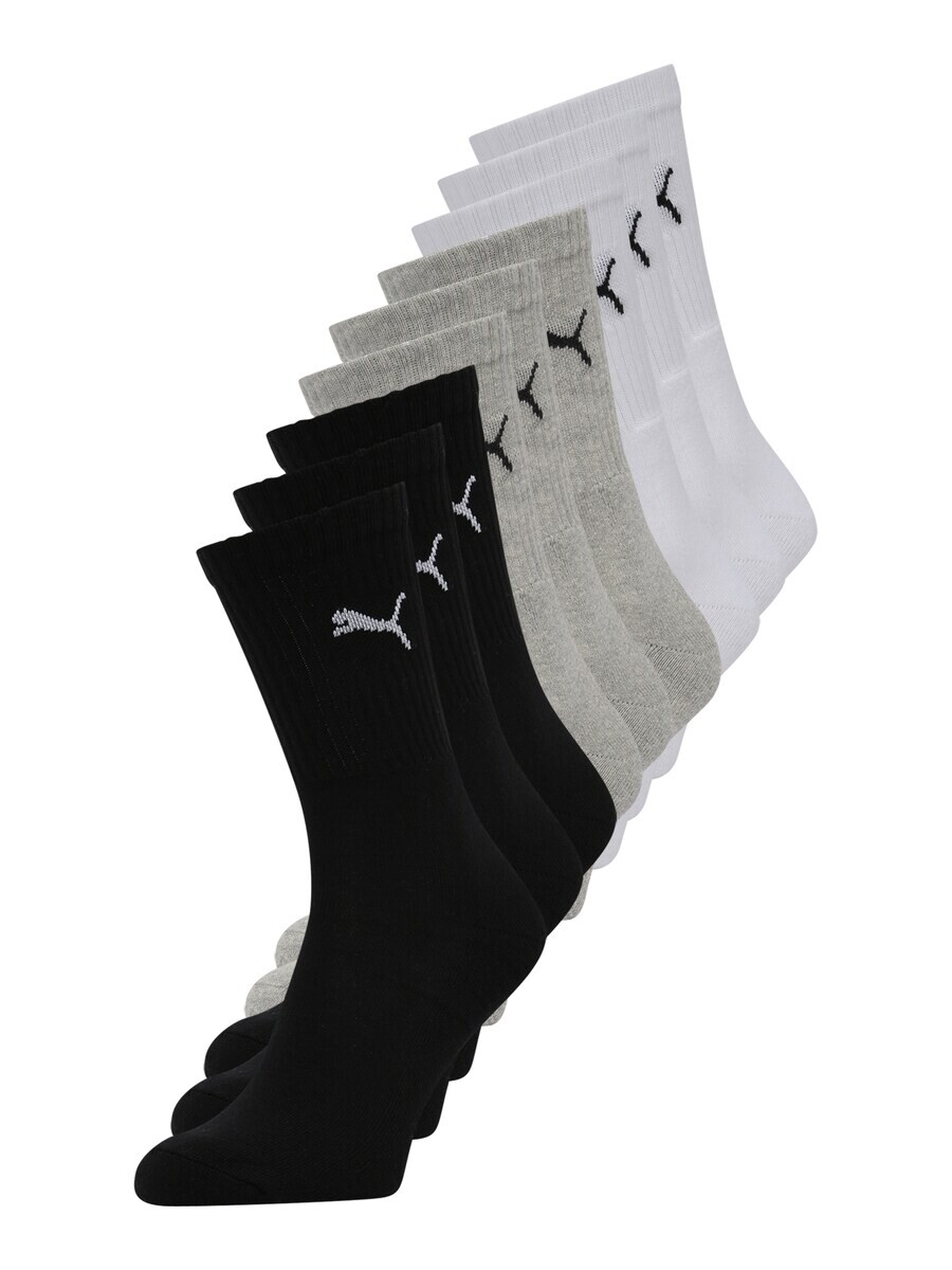 

Носки PUMA Socks, серый/черный/белый