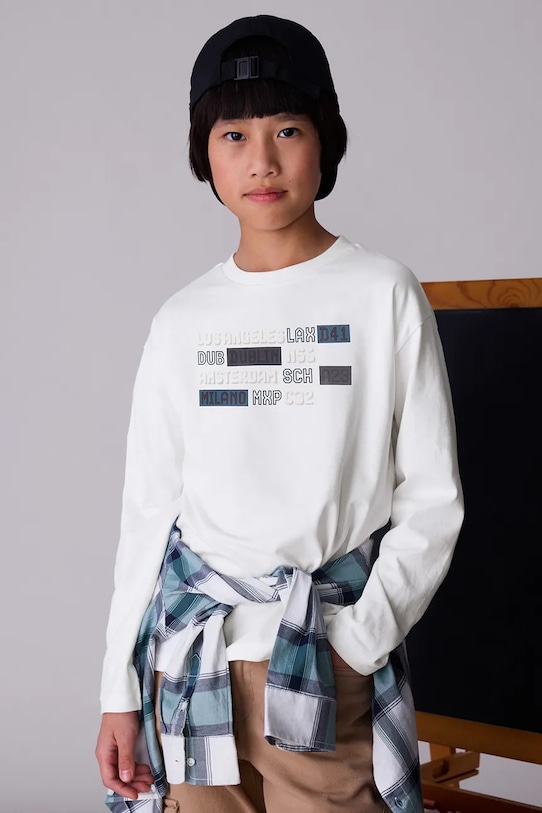 

Хлопковая водолазка Mayoral, бежевый