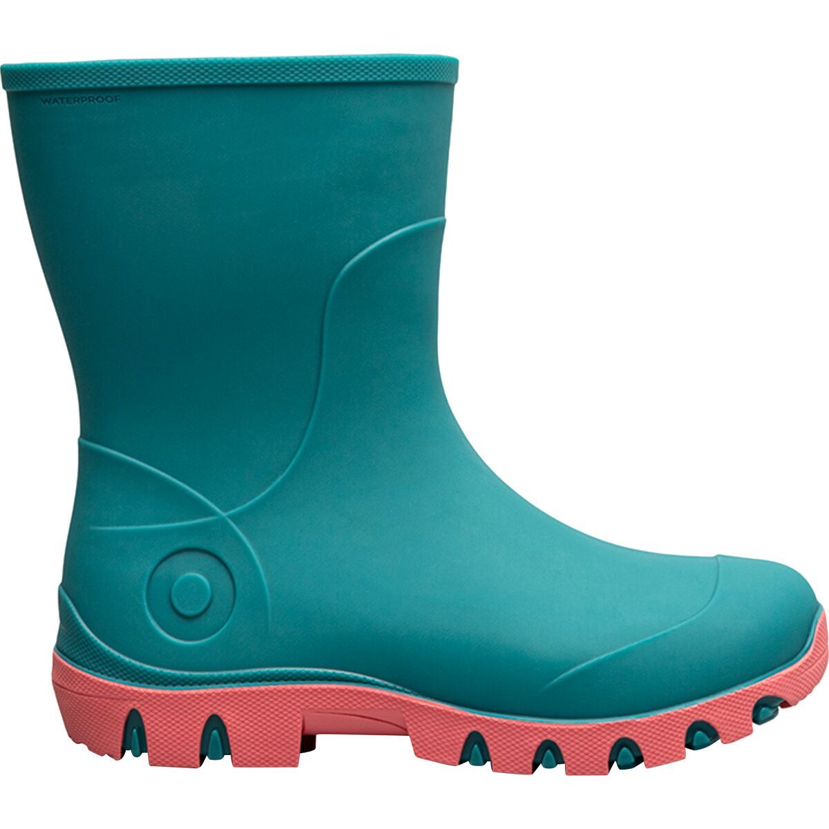 

Детские демисезонные ботинки Essential rain mid Bogs, цвет turquoise