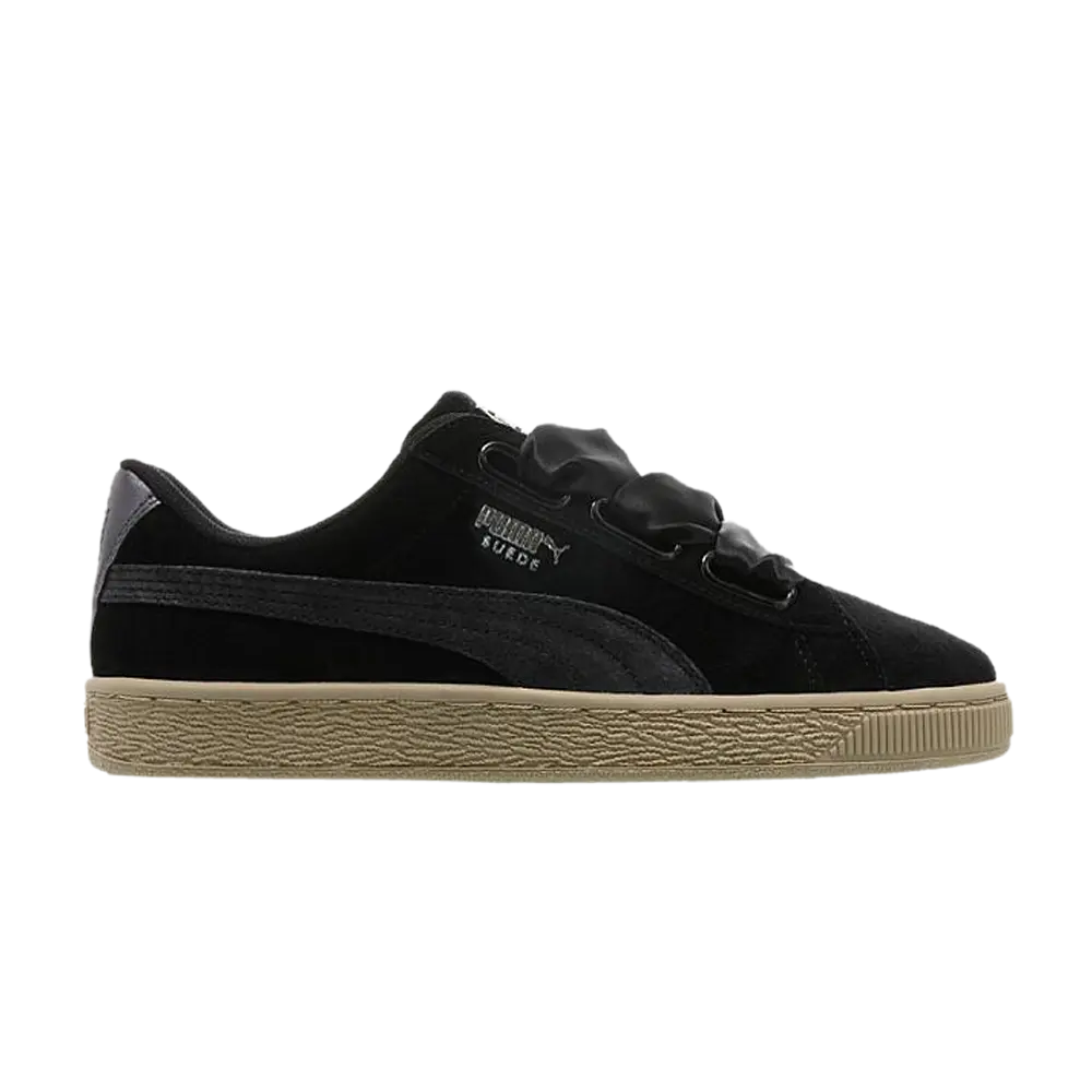 Кроссовки Wmns Suede Heart Puma, черный