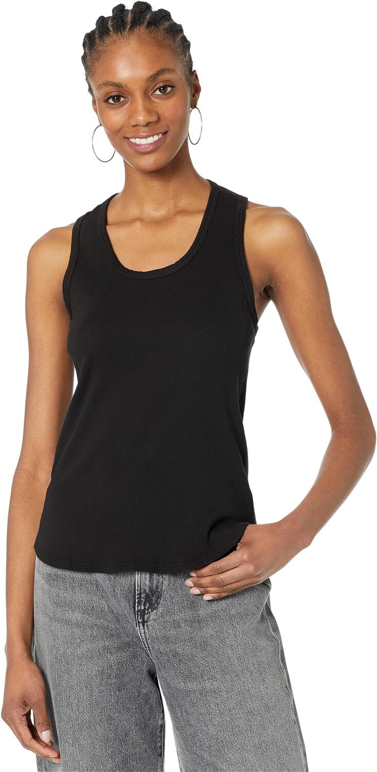 

Майка LAmade Burbank Mitered Racer Tank in Tissue Jersey, черный
