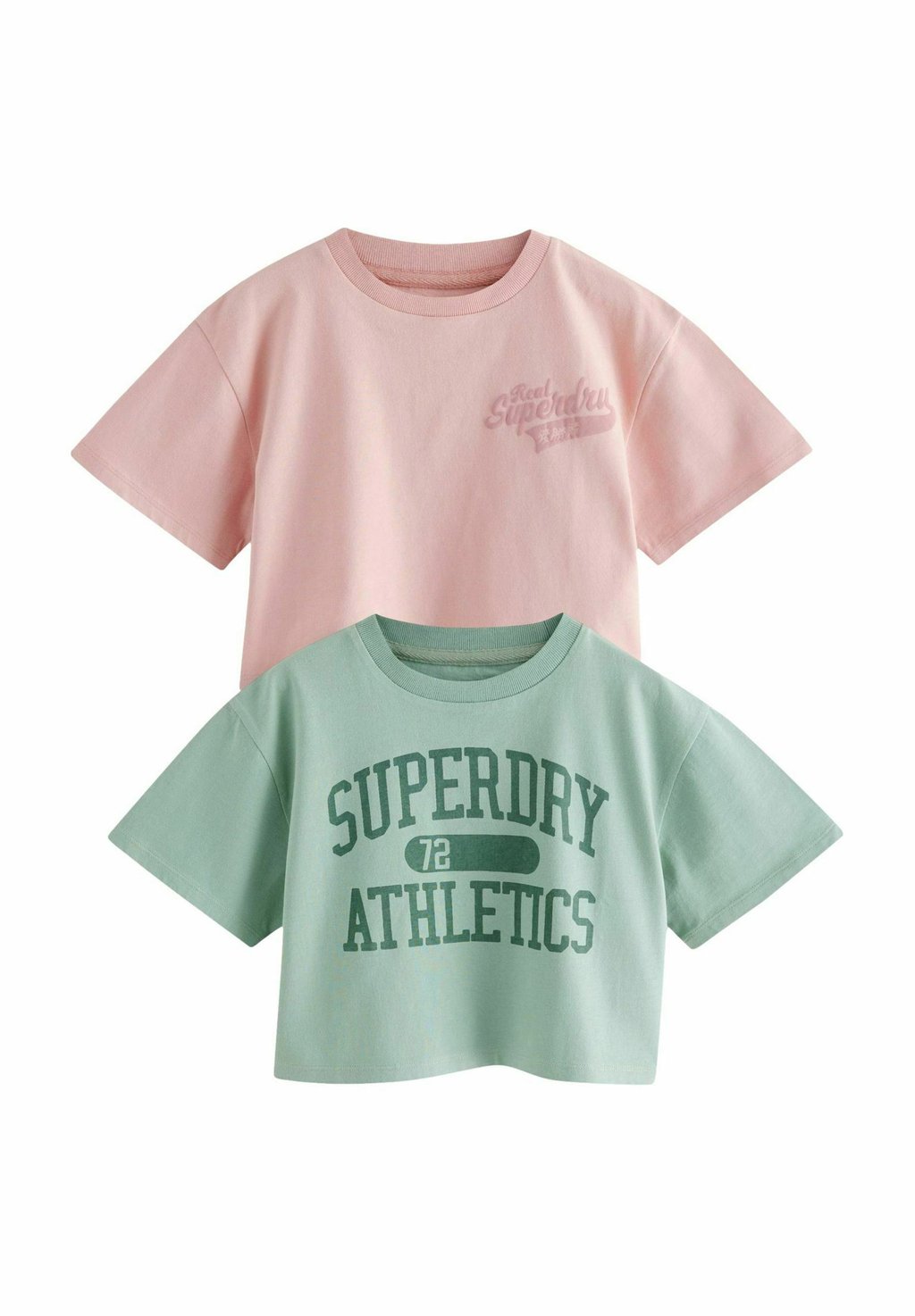 

Футболка с принтом REGULAR FIT Superdry, фуксия