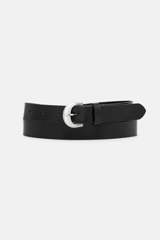 

Кожаный ремень Calvin Klein Jeans, черный