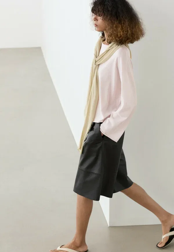 Джемпер Massimo Dutti, розовый — фото 4