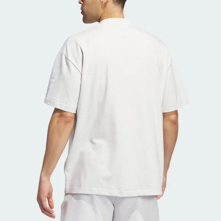 БАСКЕТБОЛЬНАЯ КОЛЛЕКЦИЯ ГЛАВА 03 ФУТБОЛКА С ЛОГОТИПОМ Adidas, серый — фото 4
