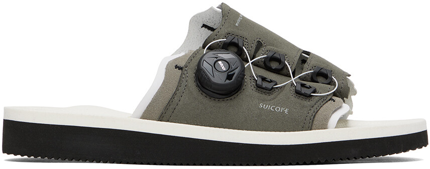 

Сандалии Suicoke серо-белые LETA-ab