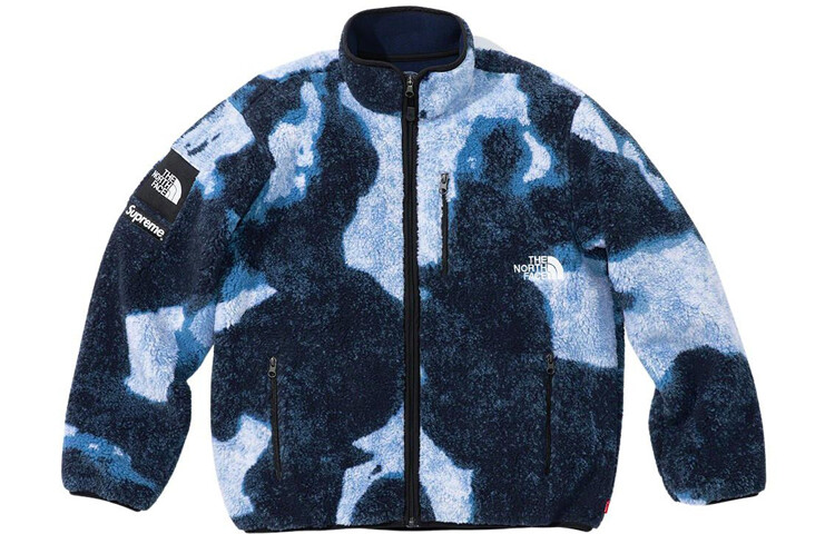 Бархатная куртка унисекс Supreme, Черно-коричневый — фото 4