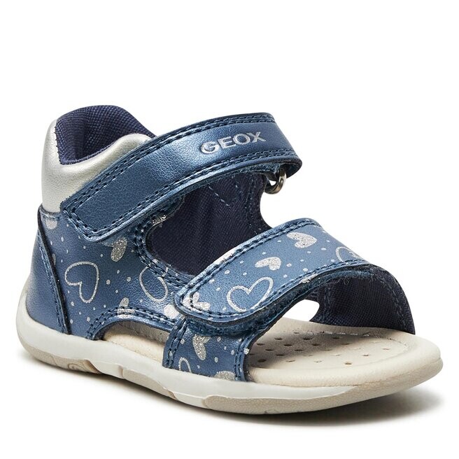 

Сандалии Geox B Sandal Tapuz Girl B450YA 054AJ C4206 Sky/Silver, синий