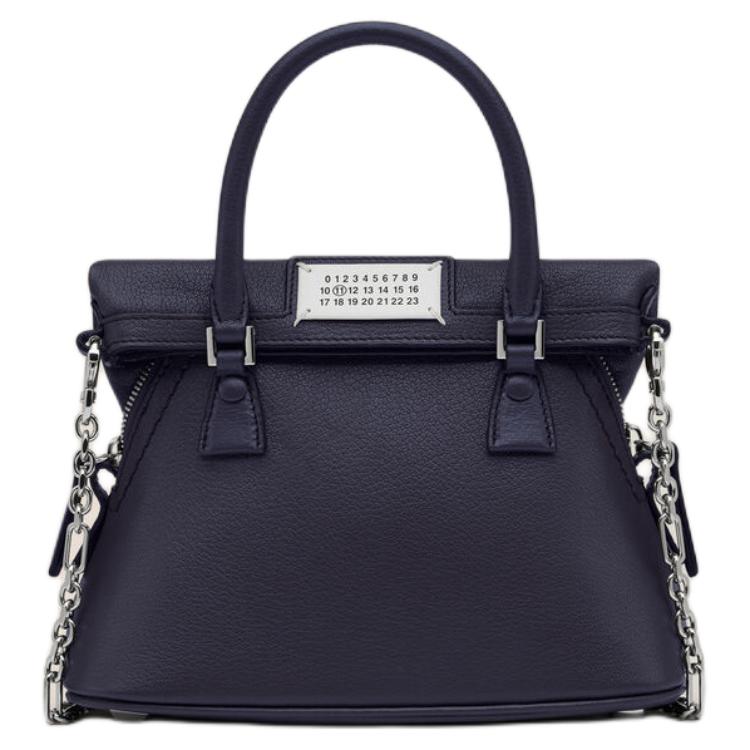 

Maison Margiela Мини-сумка из овчины женская blue