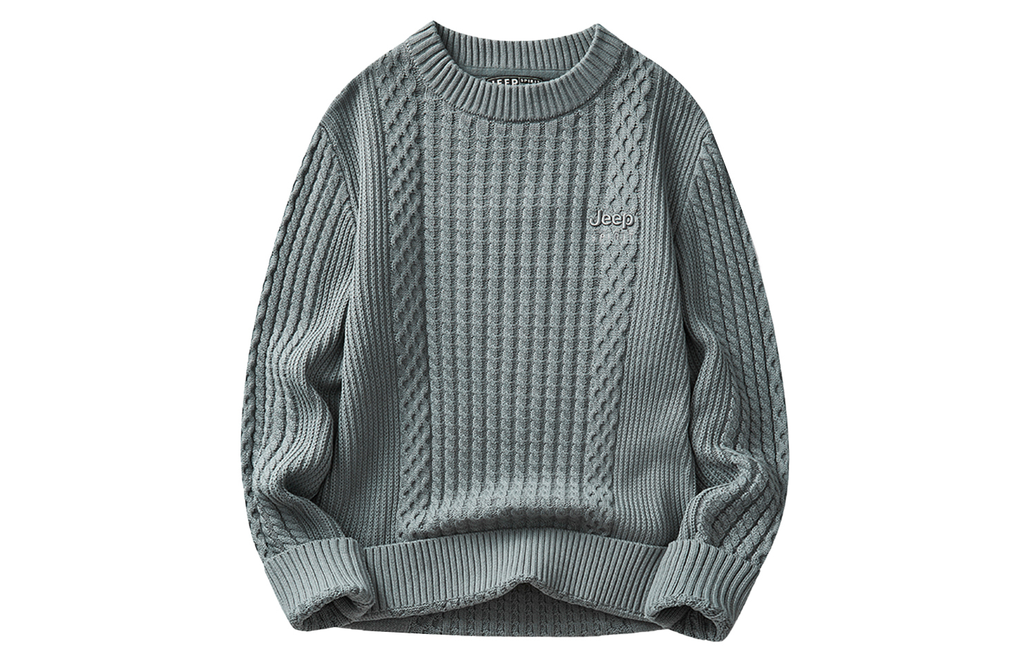 

Свитер мужской JEEP SPIRIT, средне-серый