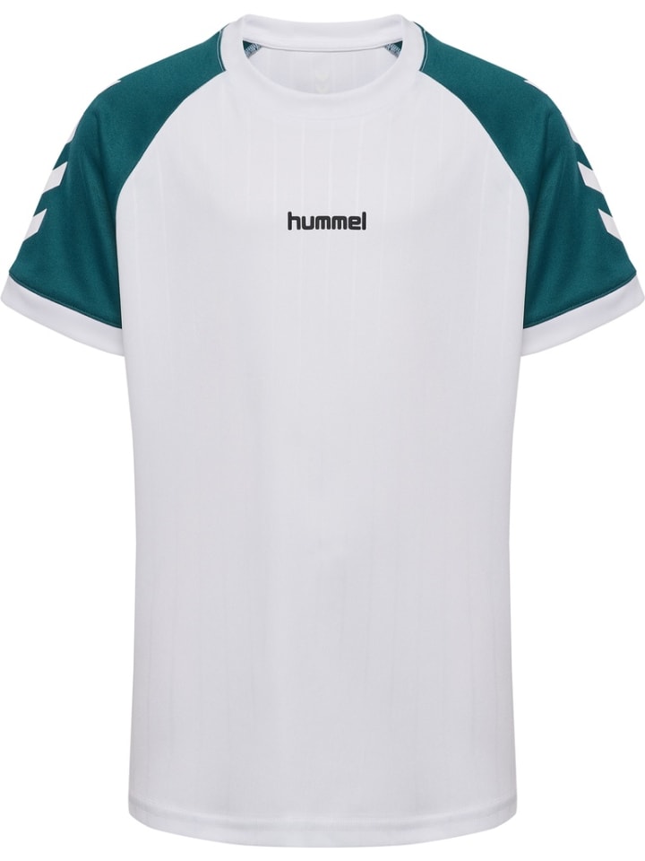 

Hummel Футболка в полоску с коротким рукавом, белая, Белый, Hummel Футболка в полоску с коротким рукавом, белая