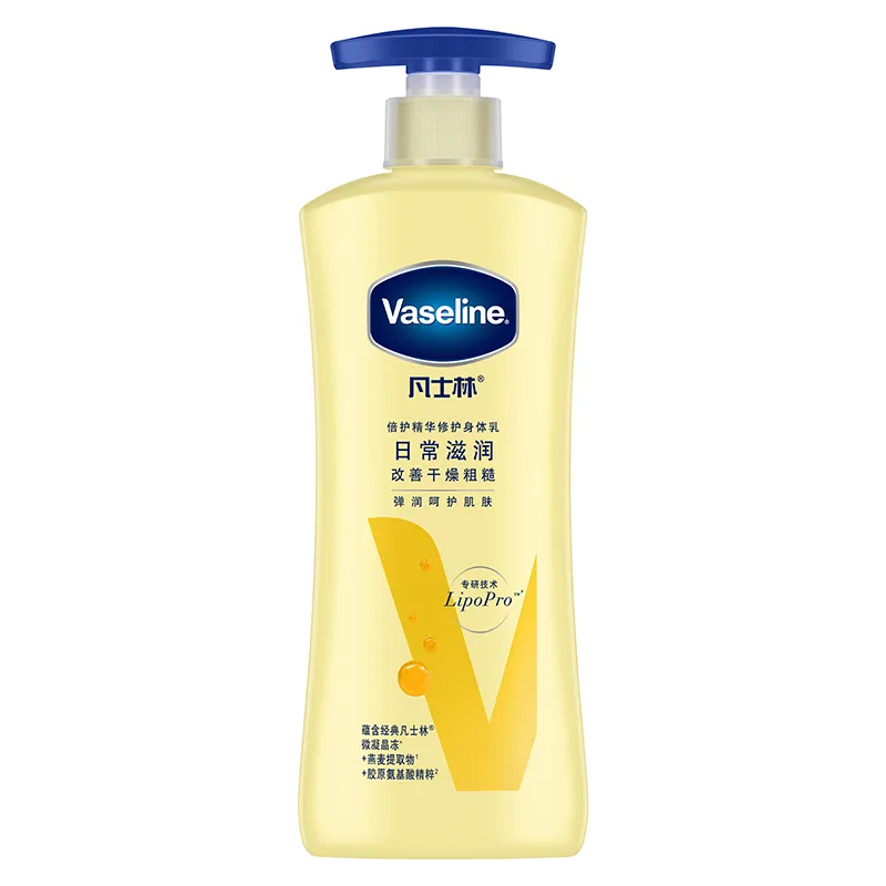 Vaseline Увлажняющая сыворотка восстанавливающий лосьон для тела питающий подтягивающий 30г*2/100г/200г/400г, Oat Serums Body Lotion 400ml+Oat Serums Body Lotion 200ml — фото 2