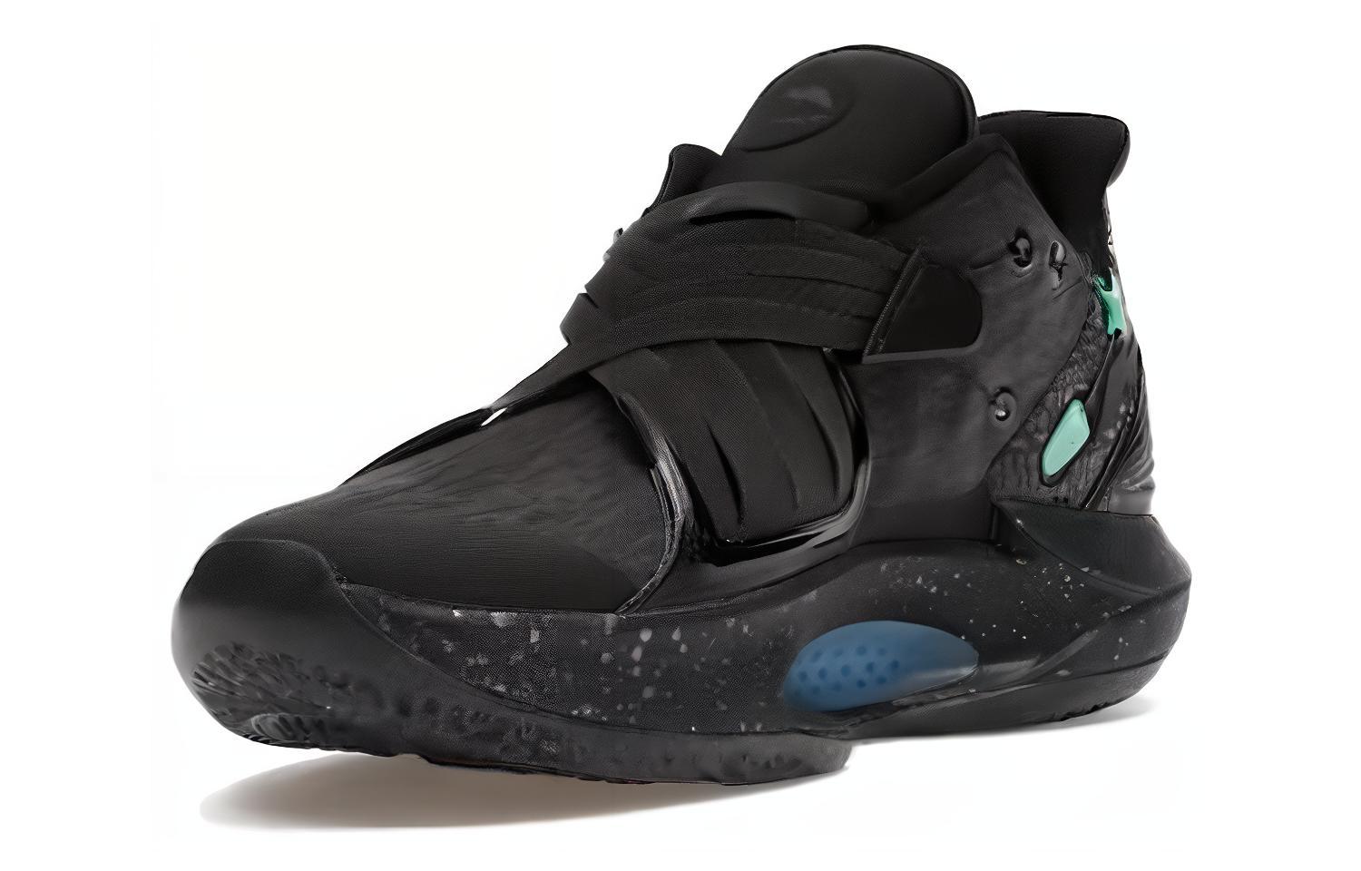 Rtfkt Cryptokicks IRL Blackout Nike, черный синий — фото 2