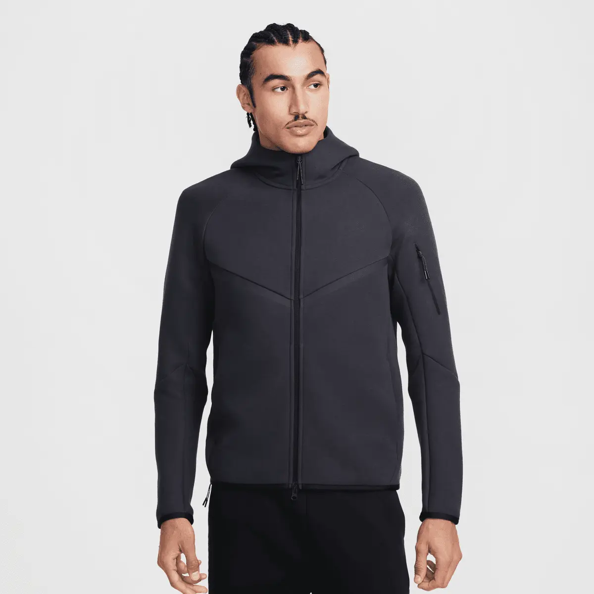 

Куртка Nike Tech Windrunner Fleece Full-Zip Jacket, серый