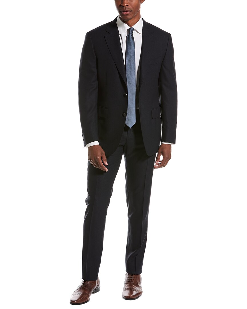 

Костюм Canali из 2-х шерстяных тканей, синий