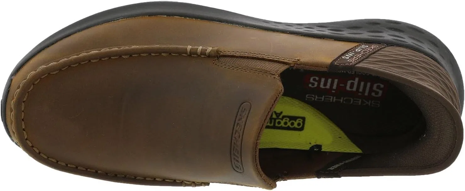 Мужские туфли Skechers Parson Oswin, Brown — фото 3