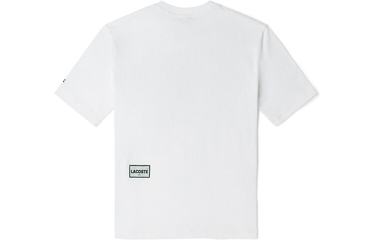 Футболка мужская Lacoste, белая — фото 2