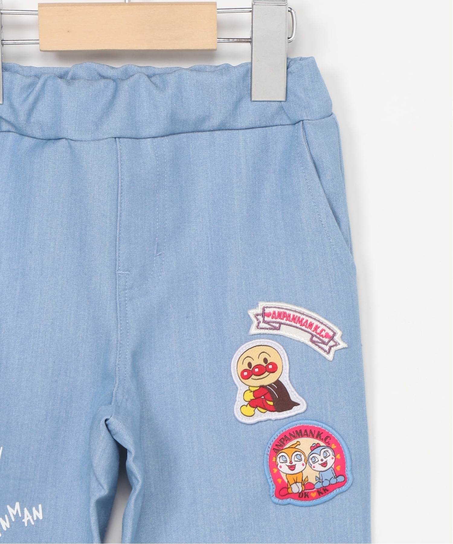 Детская коллекция ANPANMAN / (K) Джинсовые брюки с нашивкой Anpanman Kids Collection, blue — фото 4
