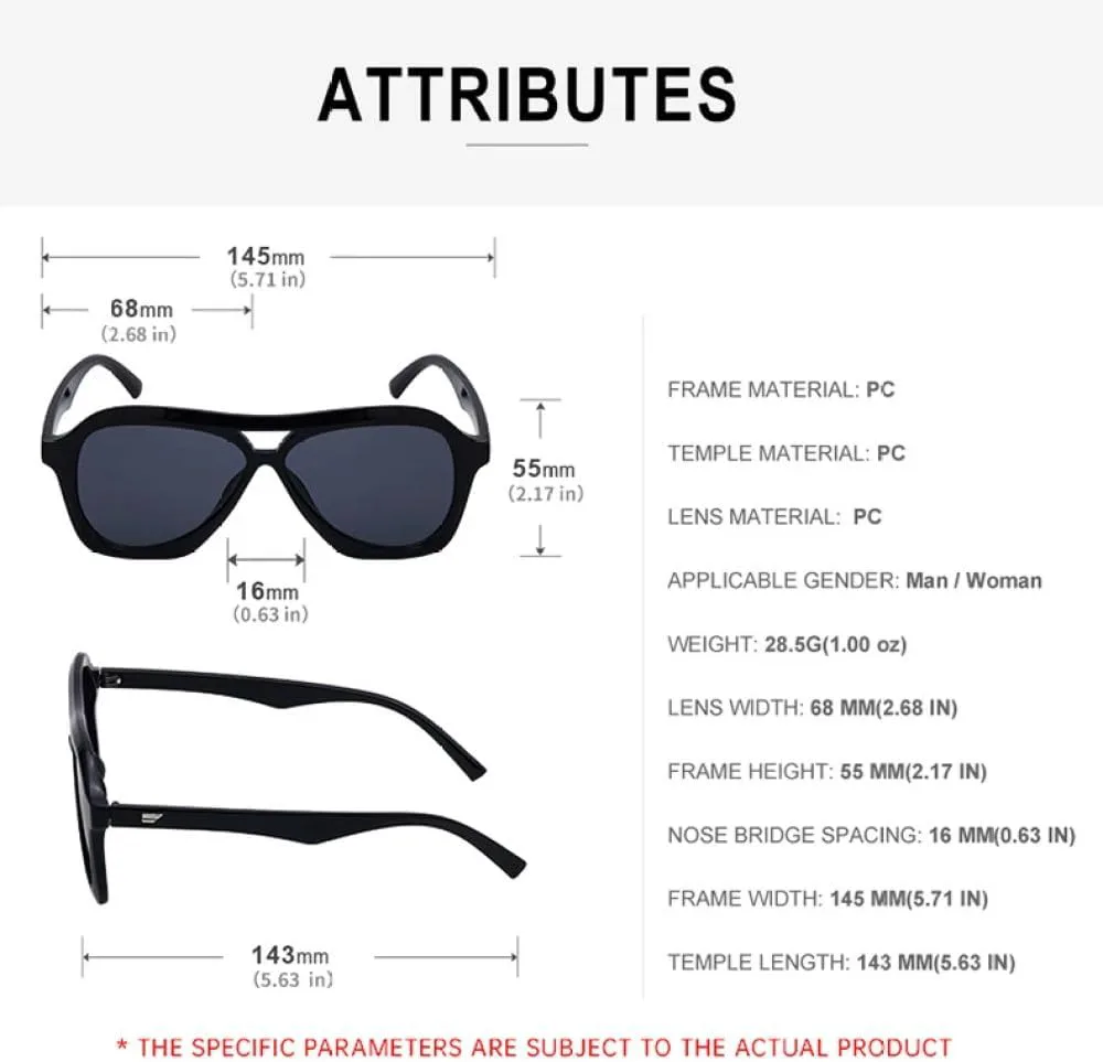 

Солнцезащитные очки в винтажной оправе большого размера 2027 года для женщин и мужчин, панк-стиль, популярные очки с защитой от УФ-излучения UV400 MTZJH, Blue Blue