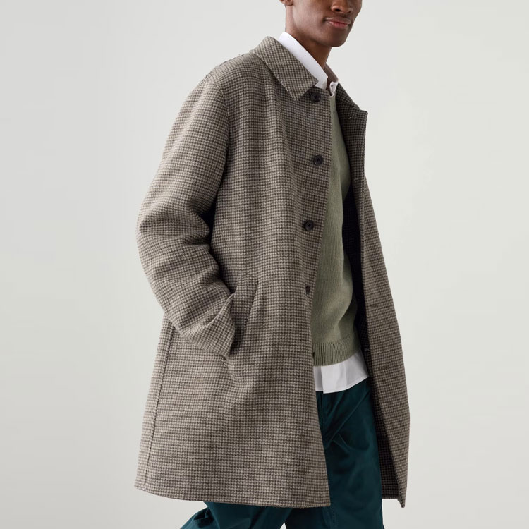 UNIQLO Куртка коллекции C унисекс светло-коричневая, Light Umber — фото 4