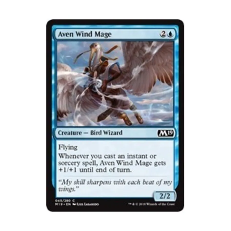 

CCG Авен Маг Ветра (клавиша C), MTG - Core Set 2019