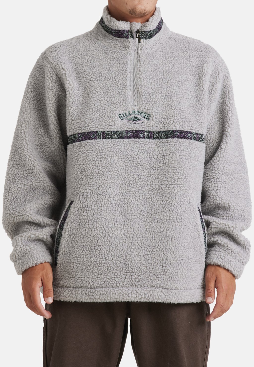 

Флисовый джемпер Billabong, серый