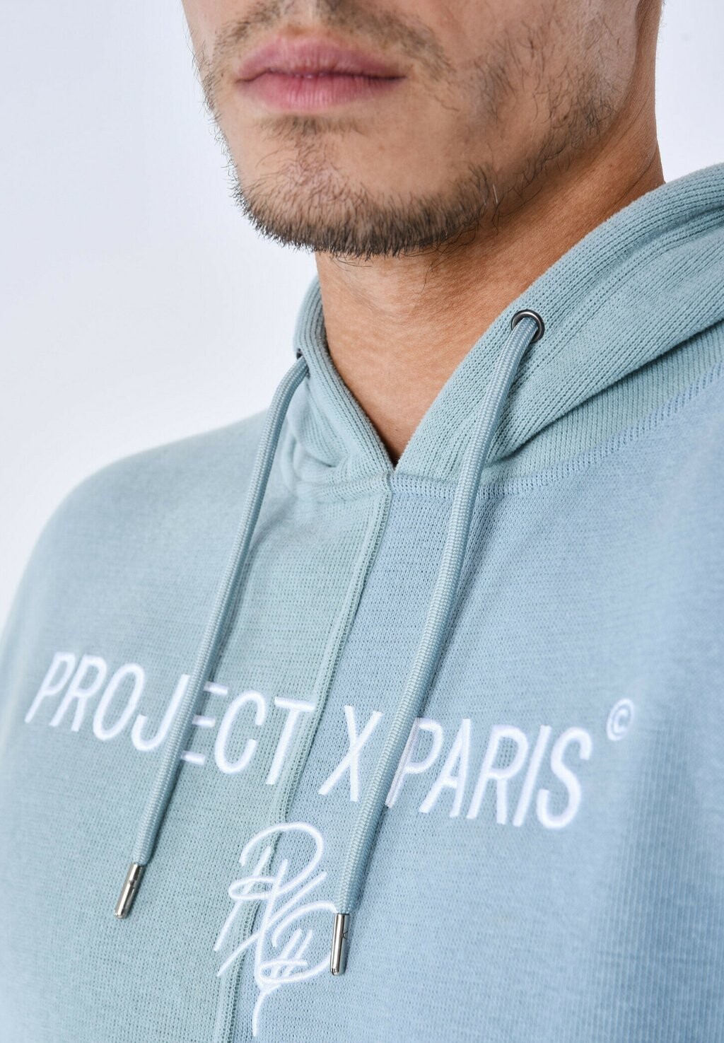 

Толстовка с капюшоном Project X Paris, сине-серый