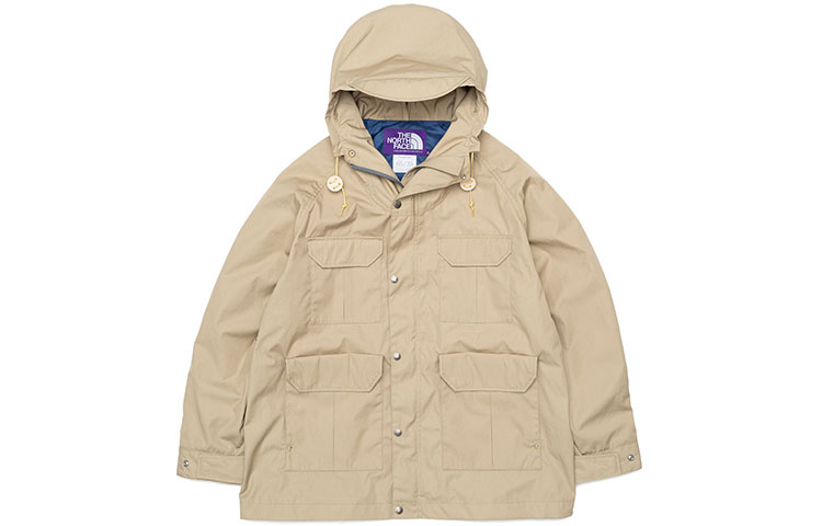 

Куртка унисекс винтаж бежевый The North Face Purple Label