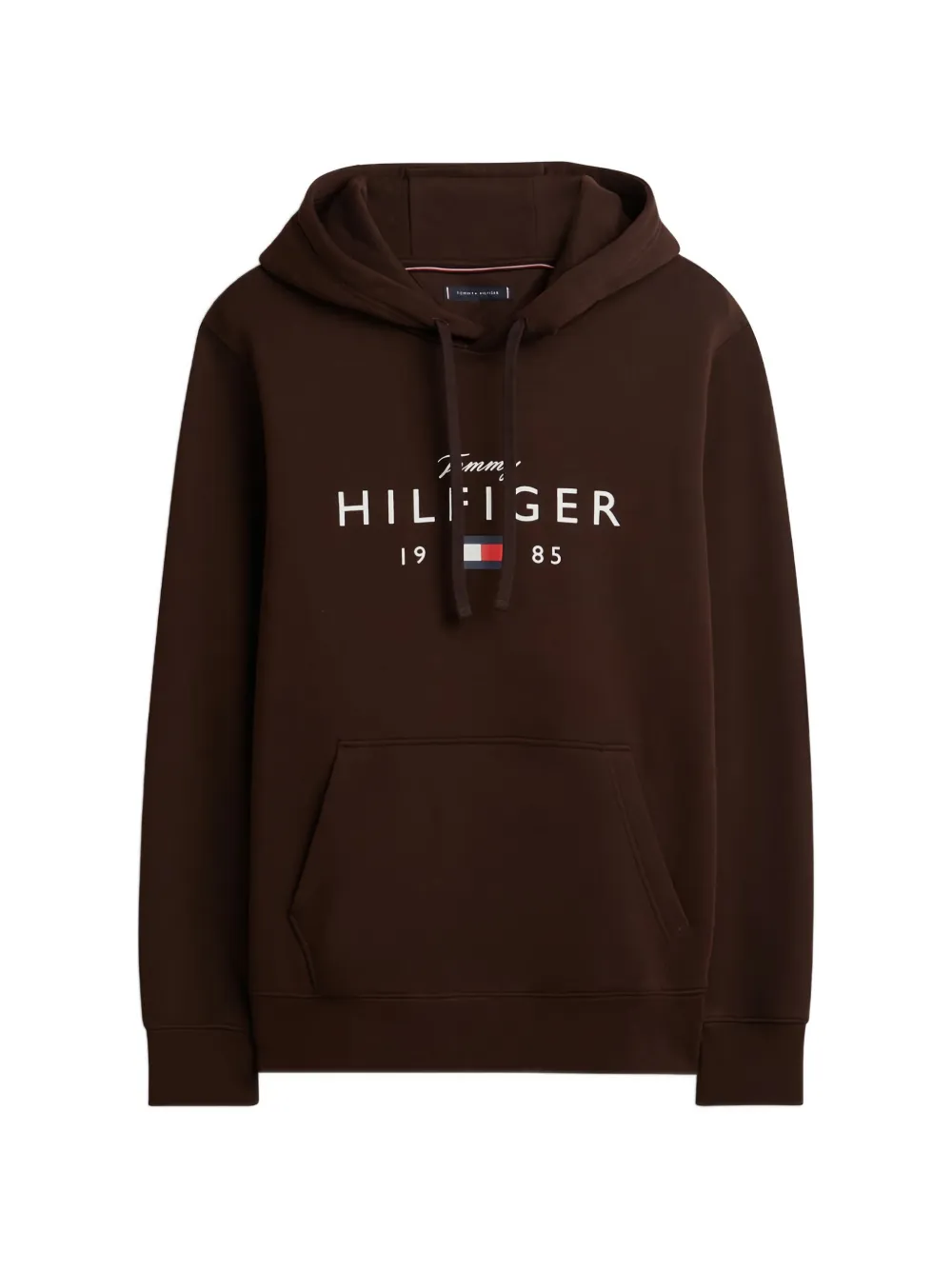 

Толстовка с логотипом на груди Tommy Hilfiger, коричневый