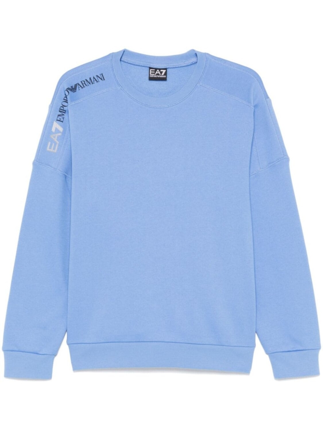 

Толстовка с логотипом Ea7 Emporio Armani, синий