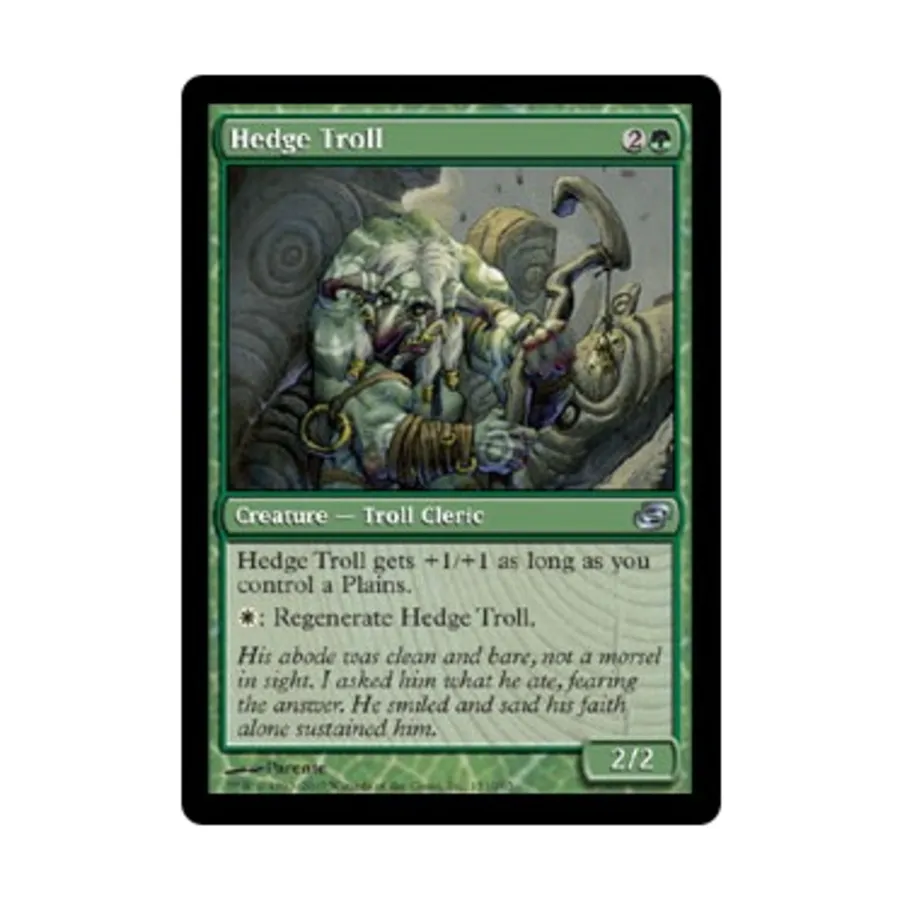 

CCG Хедж-тролль (U), MTG - Planar Chaos