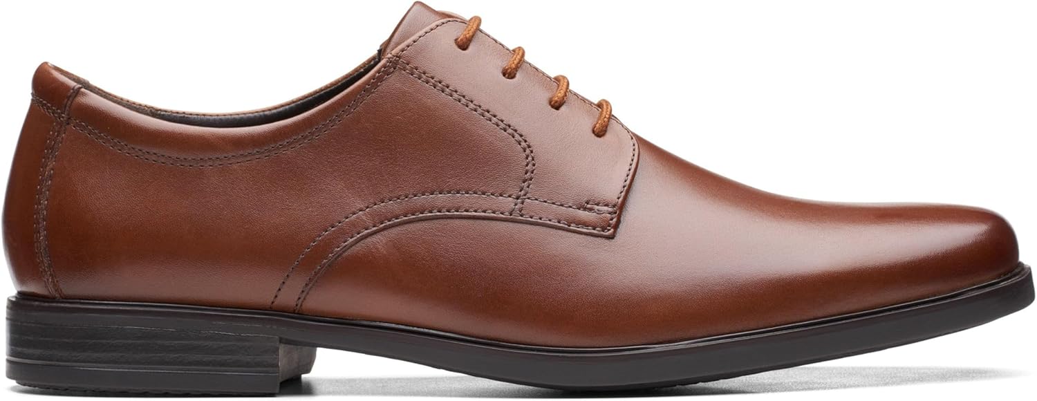 Мужские ботинки Clarks Bushacre 3 Chukka, Dark Tan Lea — фото 2